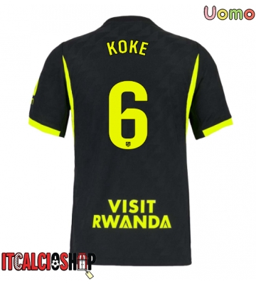 Atletico Madrid Koke #6 Seconda Maglia 2026-27 Manica Corta
